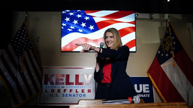 Republican candidate for U.S. Senate Sen. Kelly Loeffler tested positive for COVID-19.