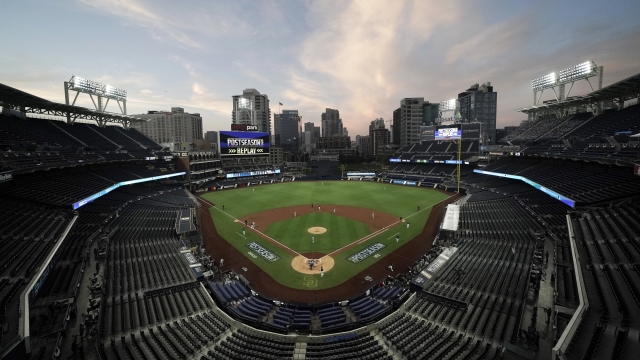 The Tampa Bay Rays and the New York Yankees play in Game 2 of a baseball AL Division Series