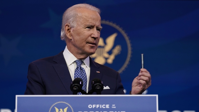 President-elect Joe Biden speaks at The Queen Theater