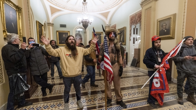 Rioters in U.S. Capitol