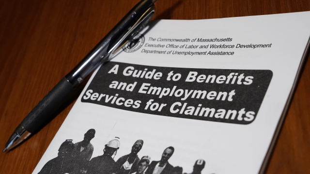 Booklet describing unemployment benefits.