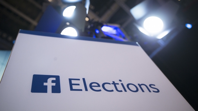 Facebook Elections sign