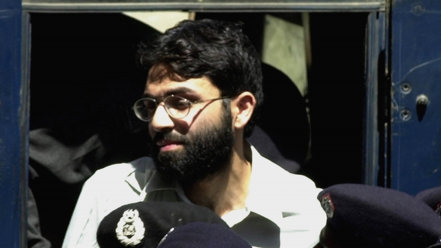 Ahmed Omar Saeed Sheikh, the alleged mastermind behind Wall Street Journal reporter Daniel Pearl's kidnap-slaying,