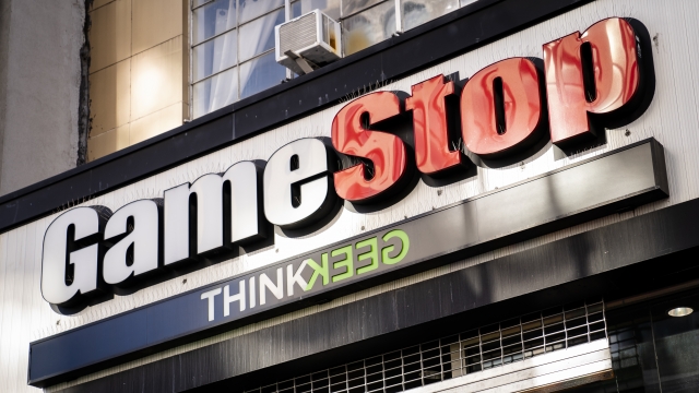 A GameStop storefront in New York City, New York