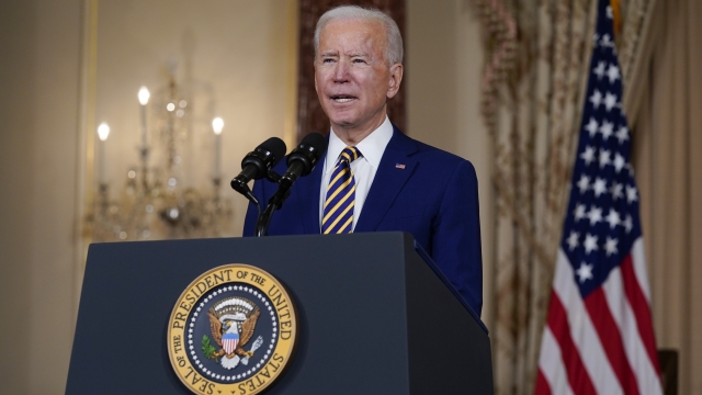 President Joe Biden delivers a speech on foreign policy