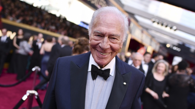 Actor Christopher Plummer at the 2018 Oscars.