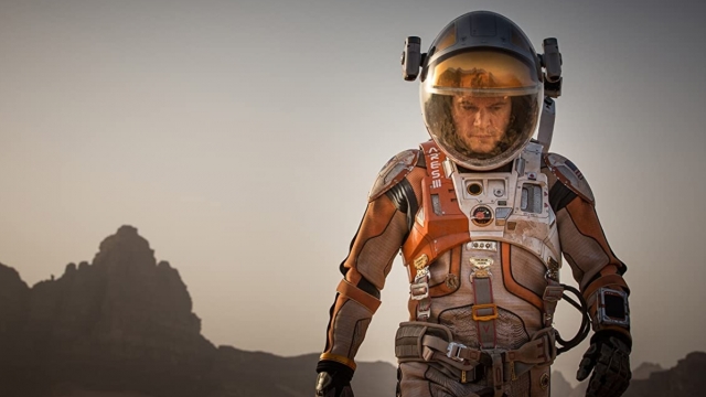 Matt Damon in "The Martian"