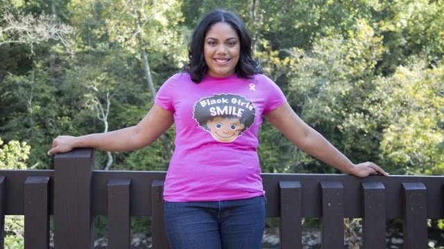 Lauren Carson, the founder and executive director of Black Girls Smile