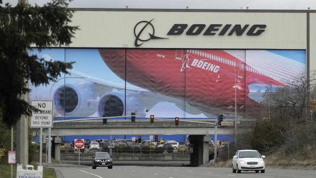 Boeing manufacturing facility