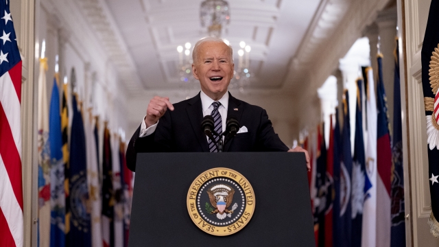 President Biden speaks about COVID-19 during his first prime-time address