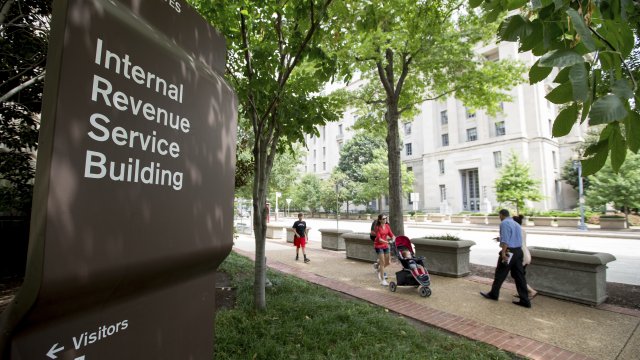 The IRS building in Washington, DC