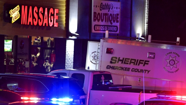 Authorities investigate shooting at massage parlor