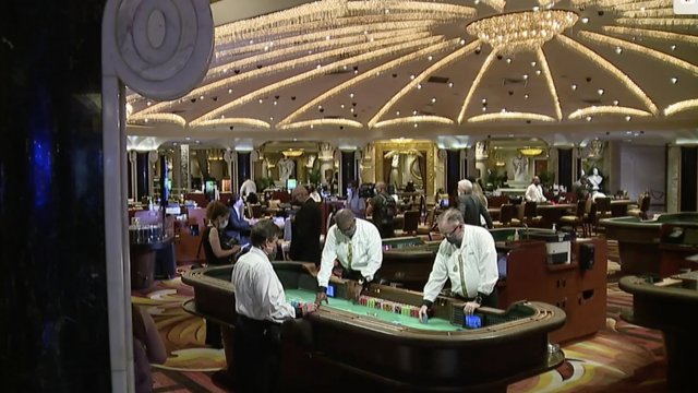 Las Vegas casino employees.
