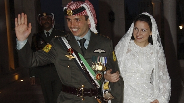 Jordan's Prince Hamzeh and his wife Princess Noor
