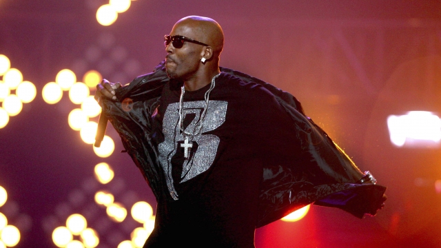 Rapper DMX performs during 2011 BET Hip Hop Awards.