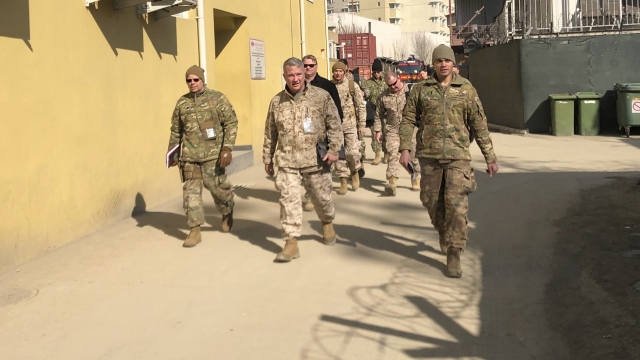U.S. troops in Kabul, Afghanistan