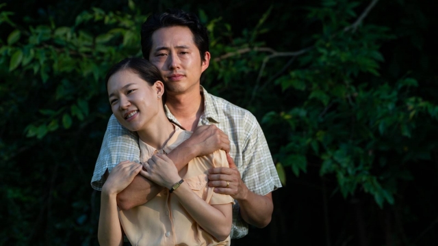 Yeri Han and Steven Yeun in Lee Isaac Chung's "Minari"