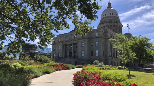 The Idaho State Capitol in Boise, Idaho.