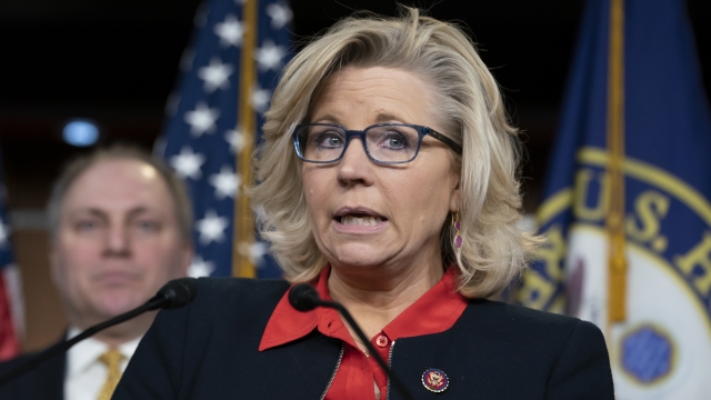 House Republican Conference chair Rep. Liz Cheney.