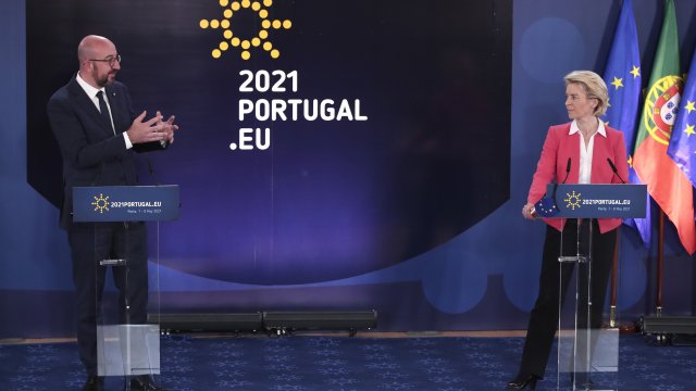 EU leaders held an online summit