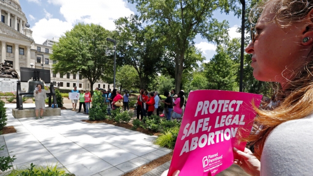 Abortion rights advocates protest