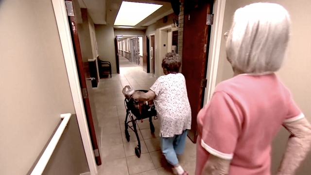 Inside a nursing home