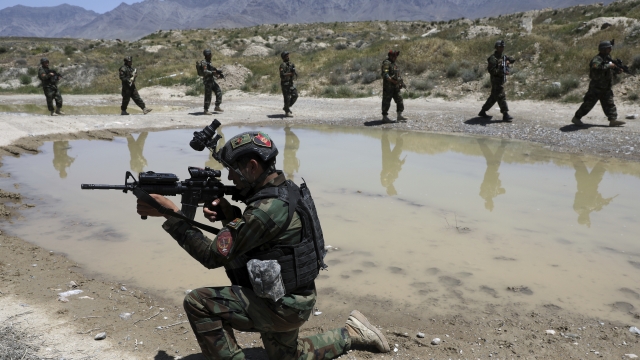 Afghan forces