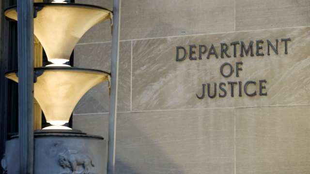 The Department of Justice in Washington.