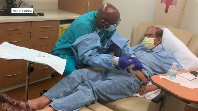 Patient receives treatment