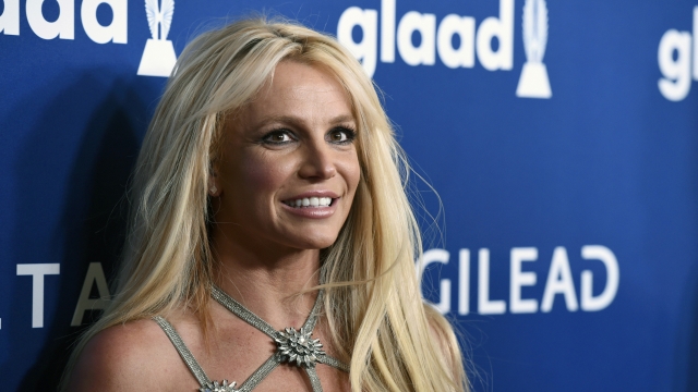 Britney Spears at the 29th annual GLAAD Media Awards in Beverly Hills, Calif.
