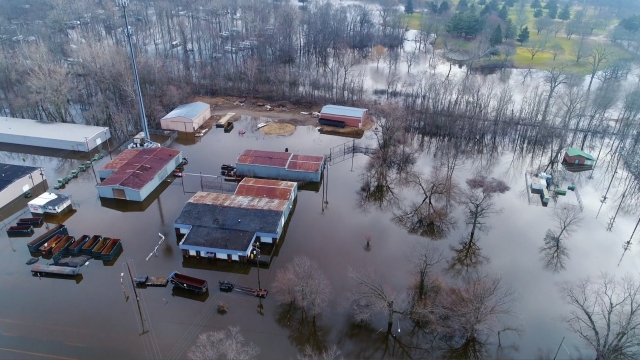 Flooded community