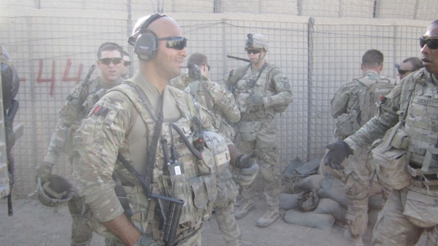 Man serves in Afghanistan.