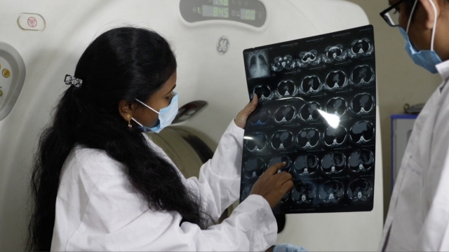 Researchers study brain X-rays