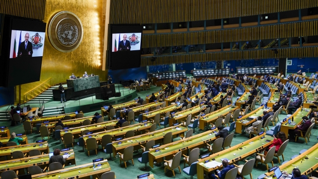 The 76th Session of the United Nations General Assembly.