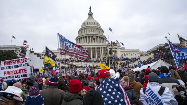 Insurrections loyal to President Donald Trump rally at the U.S. Capitol in Washington, D.C.