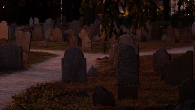 The Old Burying Point cemetery in Salem, Massachusetts
