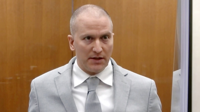 Derek Chauvin in court