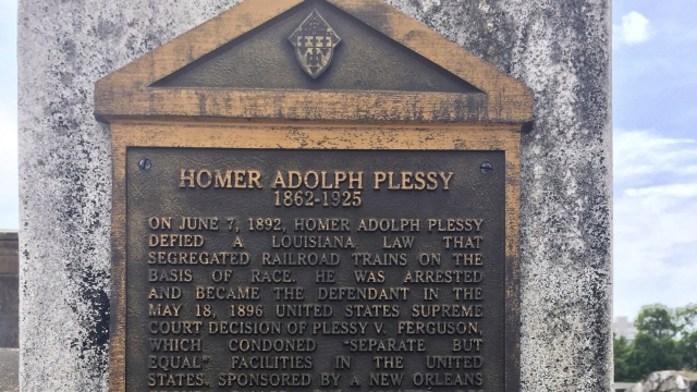 Burial site for Homer Plessy.