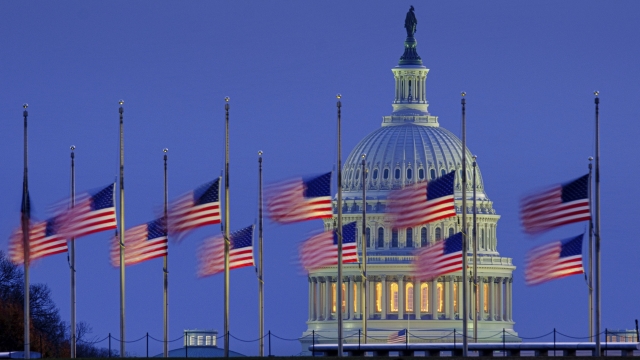 Flags lowered to half-staff in honor of former Senate Majority Leader Bob Dole