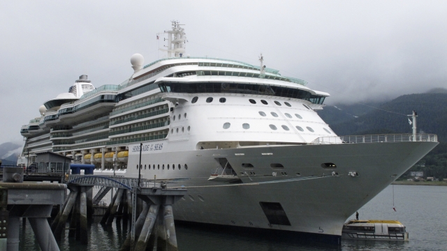 The Royal Caribbean cruise ship Serenade of the Seas