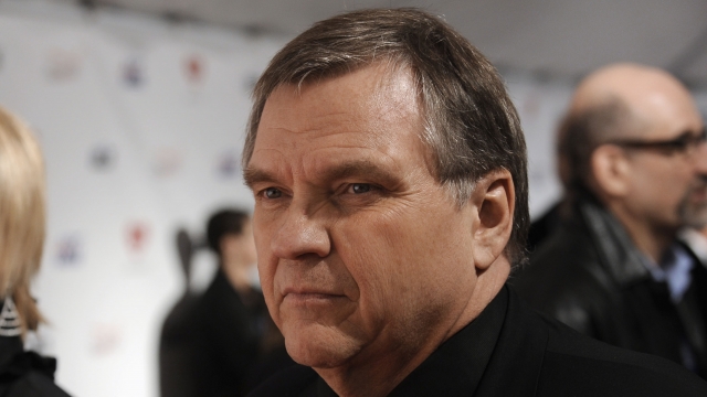 Singer Michael Lee Aday, who goes by the stage name Meat Loaf, arrives at the MusiCares Person of the Year tribute