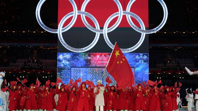 The Beijing Winter Olympics opening ceremony in 2022