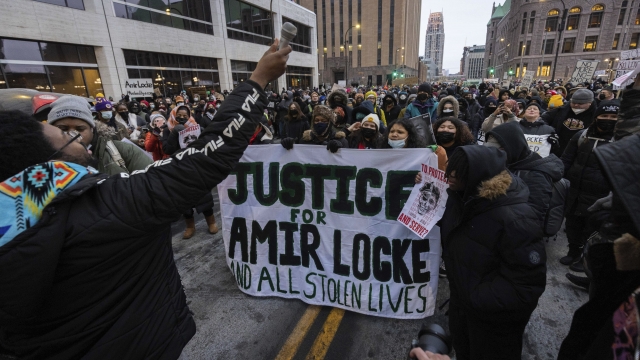 Protest over police killing of Amir Locke