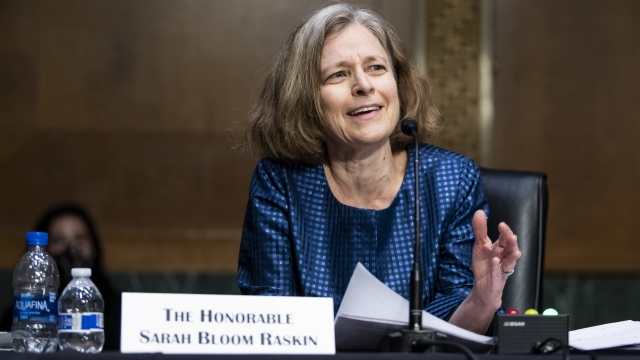 Former Federal Reserve nominee Sarah Bloom Raskin