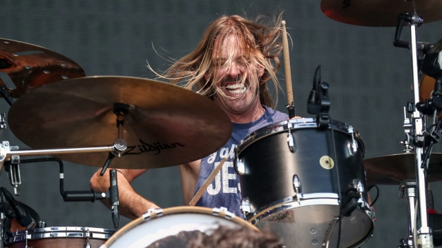 Taylor Hawkins of the Foo Fighters.