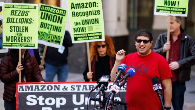 Amazon union organizer Jason Anthony