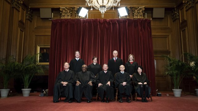 The Supreme Court sits.