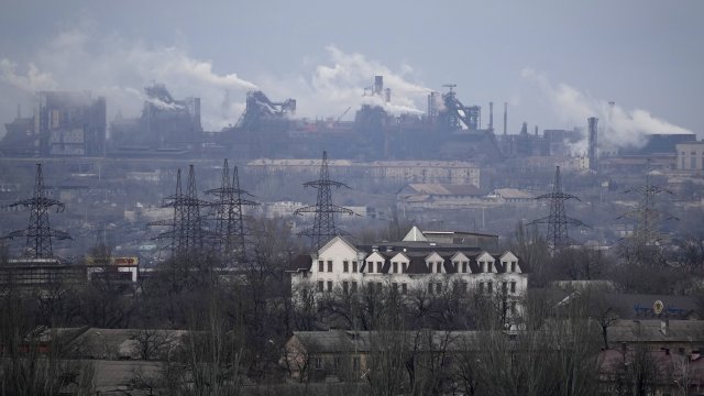 The 'Mozart Group' Hopes To Save Ukrainians Trapped In A Steel Plant