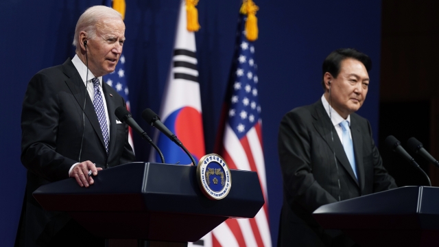 U.S. President Joe Biden and South Korean President Yoon Suk Yeol