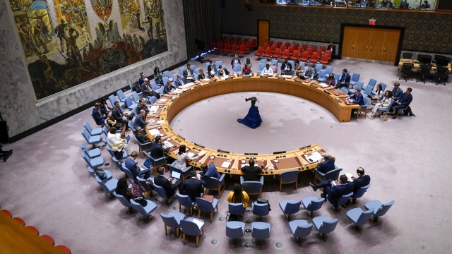 United Nations Security Council meeting